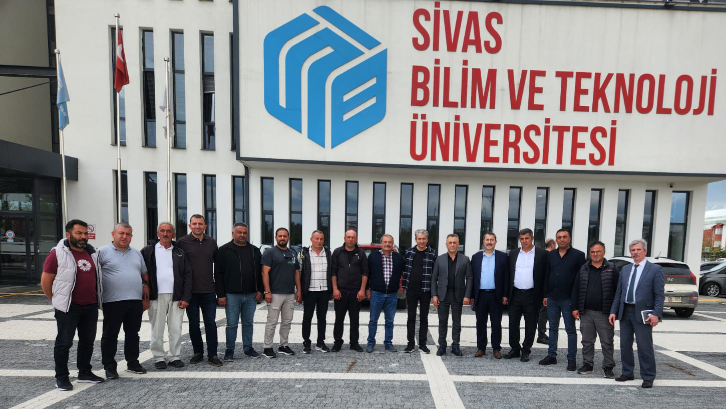 Rektör Danışmanı Av. Ercihan Altınkaya ve Genel Sekreter Kadir Ali Seçer’in Eşlik Ettiği Şarkışla Ziraat Odası Heyetinden SBTÜ’ye Ziyaret